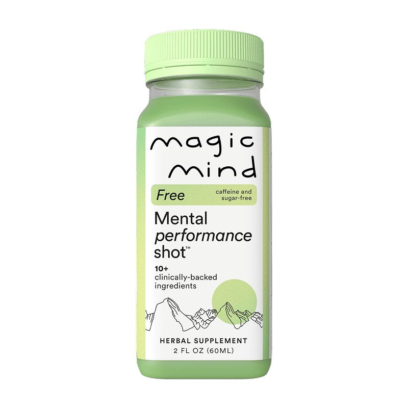Clear Focus Shot caffeine-free 60ml mental performance shot bottle