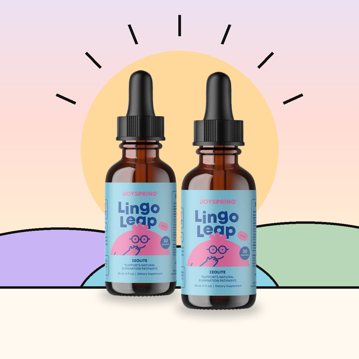 Lingo Leap, 2 bottles: 2 month supply